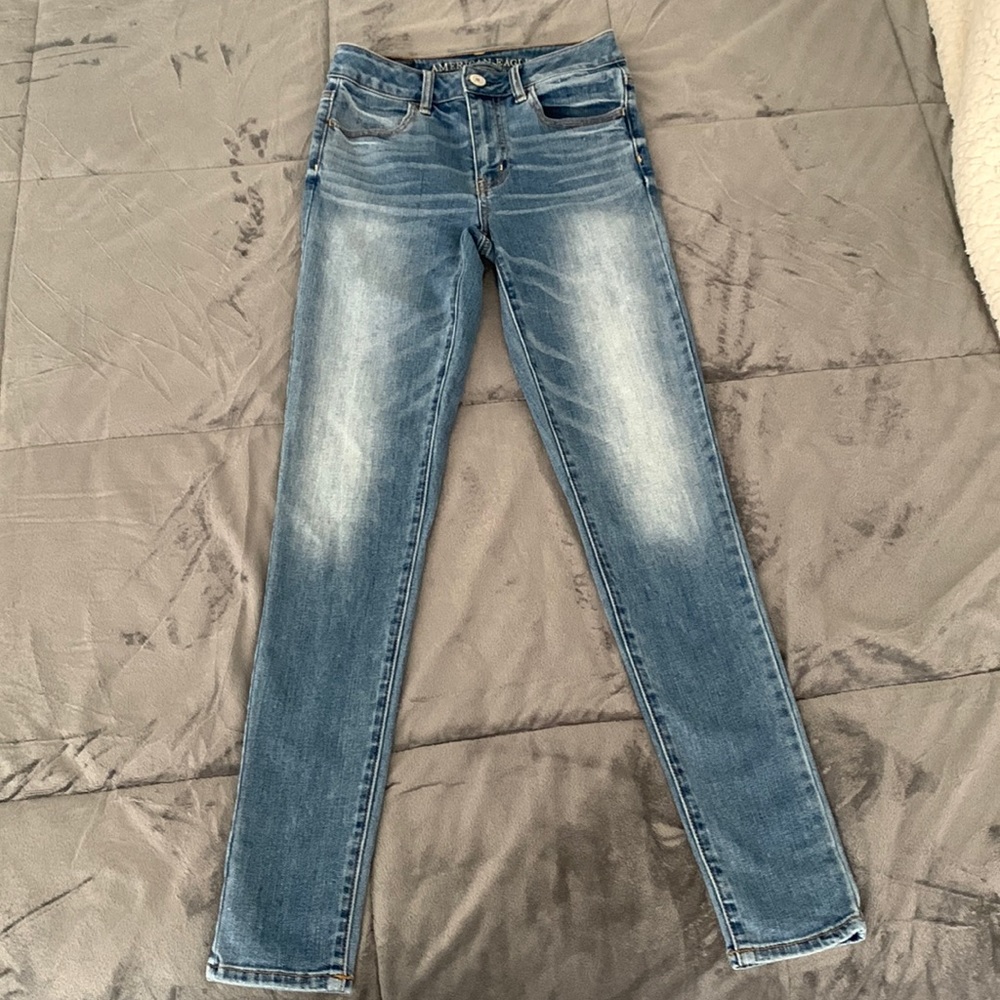 American Eagle high rise jegging size 0